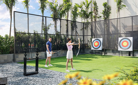 Archery at Padma Hotel Semarang